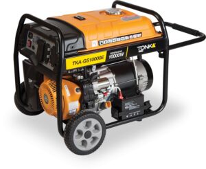 TKA-GS10000E GENERADOR 10,000Wtts, 16HP, 120/240V, 60Hz, MARCHA, BATERIA,LLANTAS Y MANIBELAS