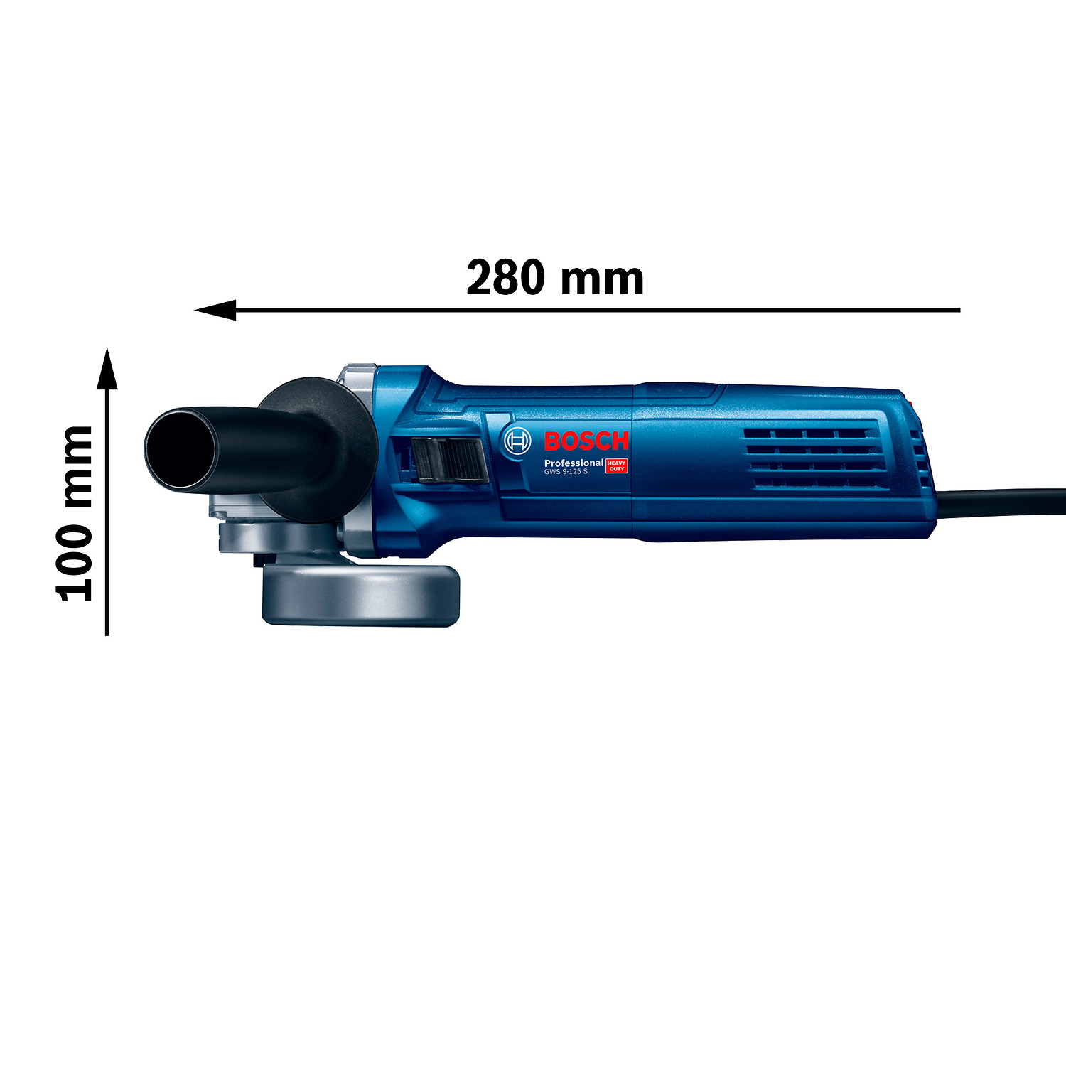 Mini esmeril Angular Bosch GWS 9-125 S de 5" 900W 127V - Imagen 7
