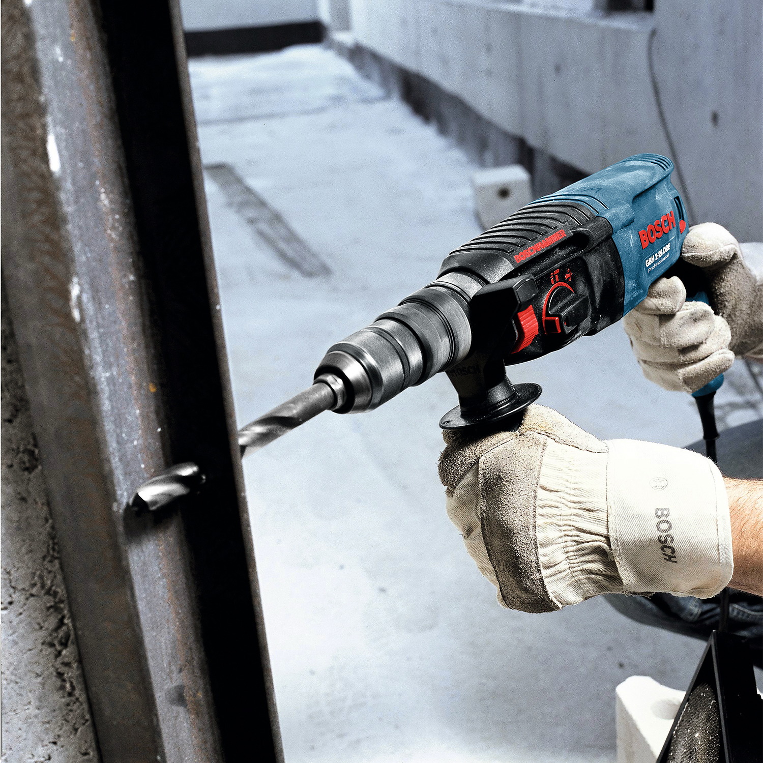 Martillo Perforador Bosch GBH 2-26 DRE 800W 127V - Imagen 9