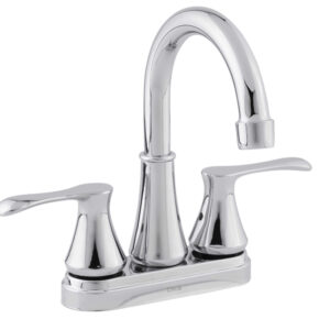 4059 Mezcladora ecológica 4”  tipo bar alto para lavabo