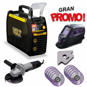 ​​VOL-210TBV-C4 SOLDADORA INVERSOR ELECTRODO Y TIG LIFT 200A, BI VOLTAJE 110-220V