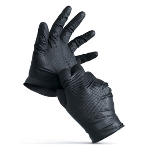 EPPG-25GM Guantes de nitrilo desechables, caja con 100 pzas (M)