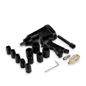 PINK-1/2 Pistola de impacto neumática con kit de 10 dados (1/2”, 320 lb/ft)