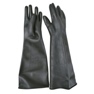 Guantes largos de látex talla G Surtek
