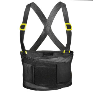 Faja elástica de malla respirable con 4 varillas EEG Surtek