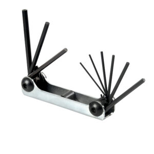 4978 Juego de 9 llaves hexagonales tipo navaja 0.05-3/16" Urrea