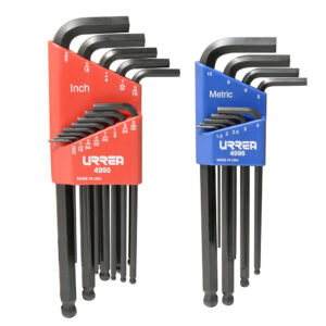 49822 Juego 22 llaves hexagonales L combinado punta bola Urrea