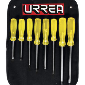 9600D Juego de 8 destornilladores ámbar combinado Urrea