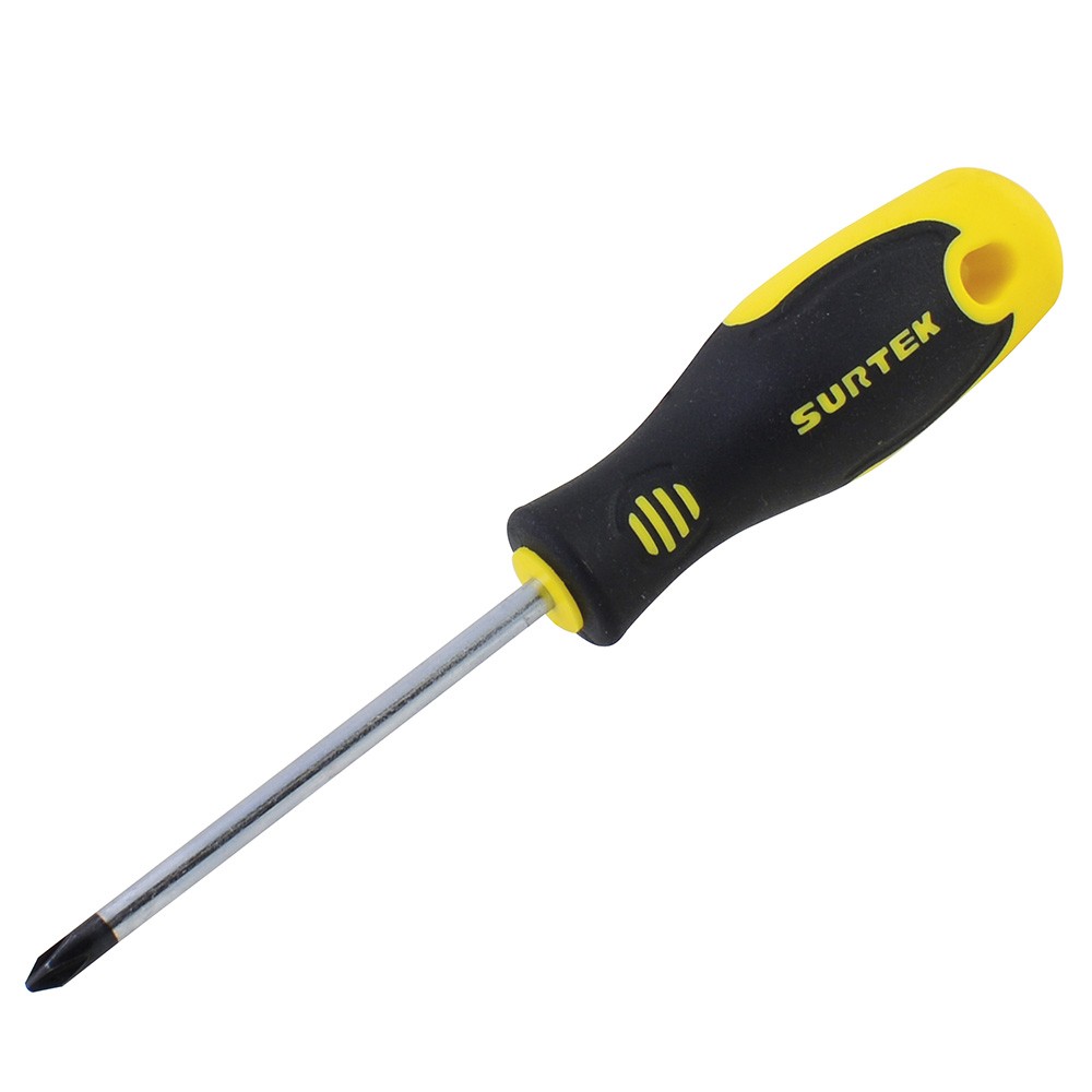 D254 Destornillador bim barra redonda Phillips® #4 3/8x8" Surtek