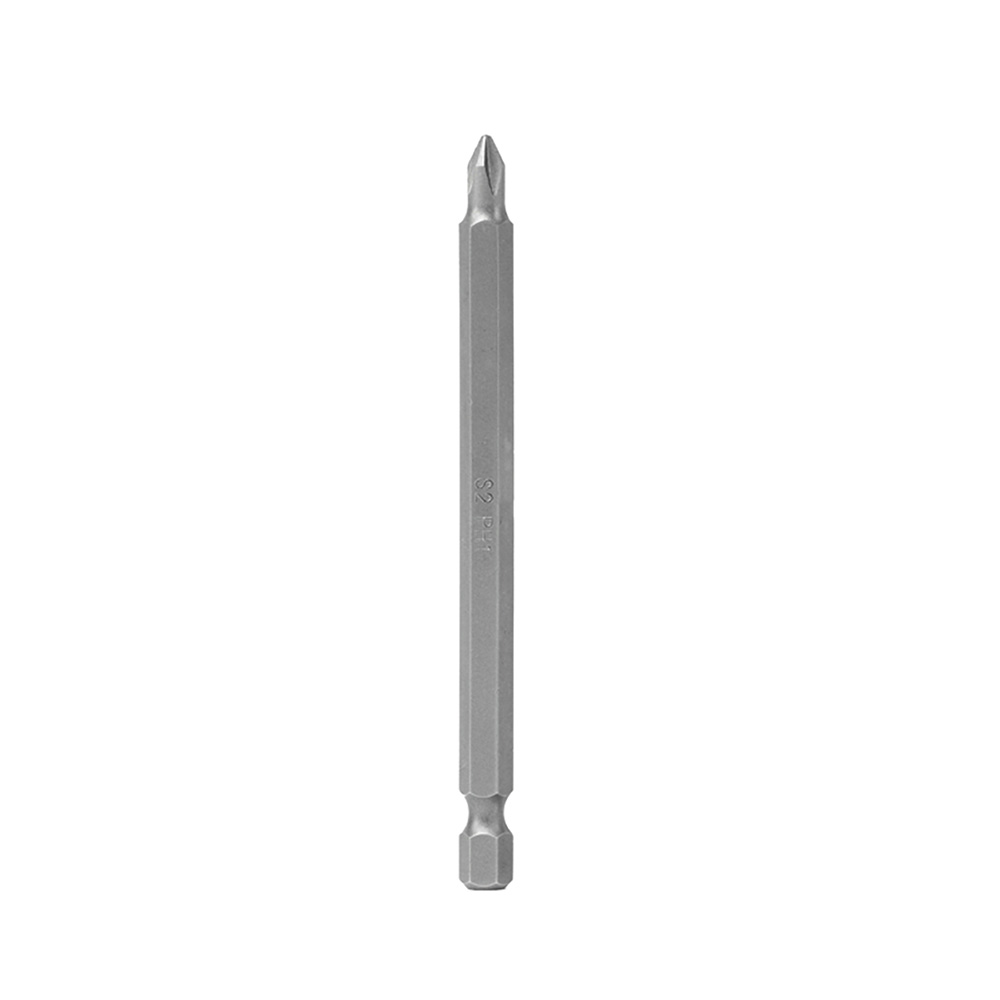 PPH24 Punta Phillips de poder para destornillador hexágono de 1/4", #2 x 4" 5 piezas Surtek