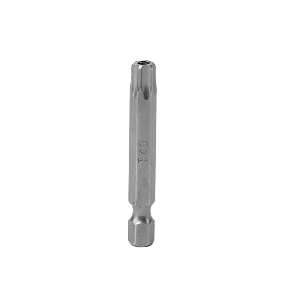 PTS202 Punta Torx seguridad de poder para destornillador hexágono de 1/4", T20 x 2" 5 piezas Surtek